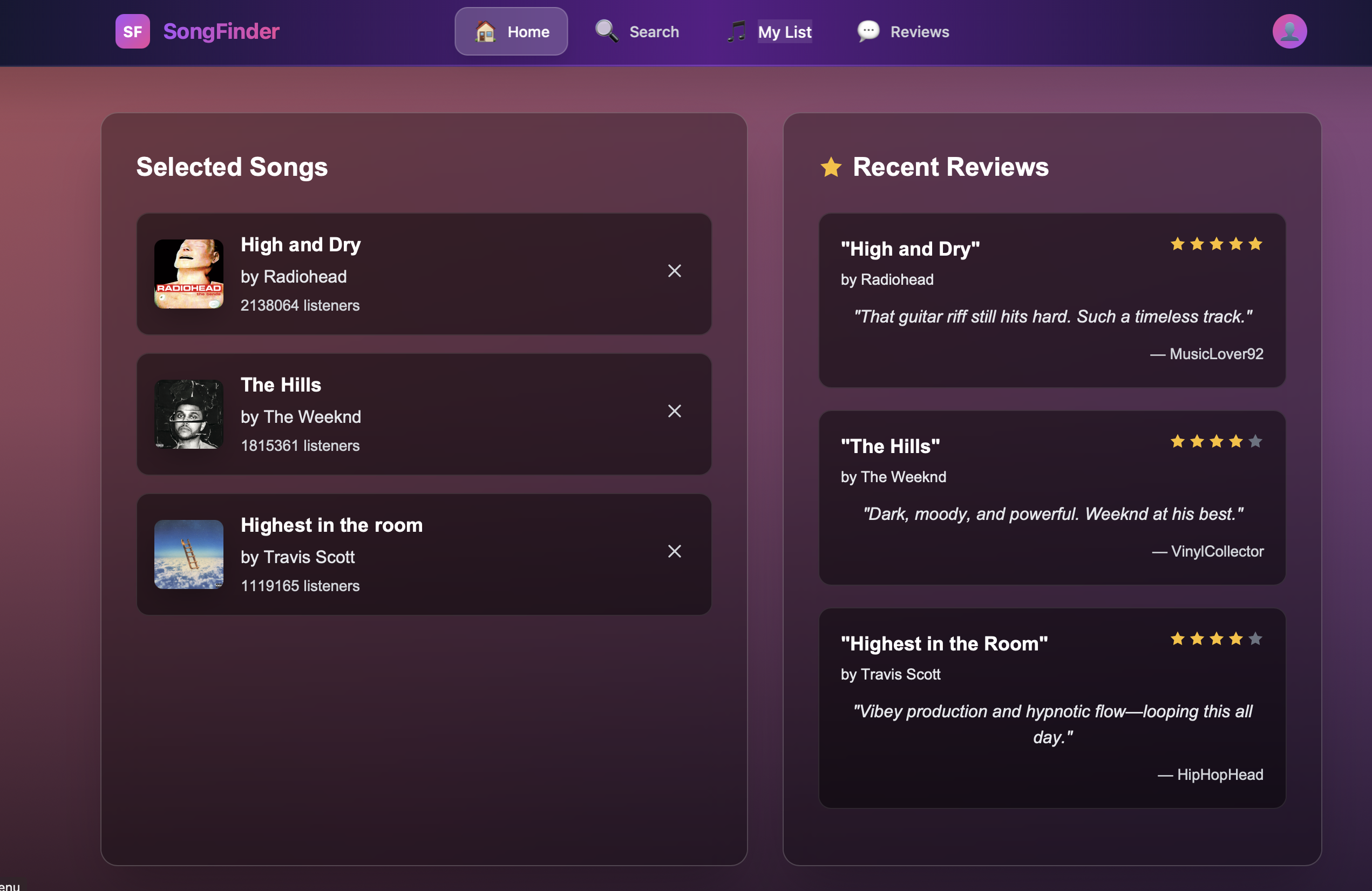 Music Discovery Platform
